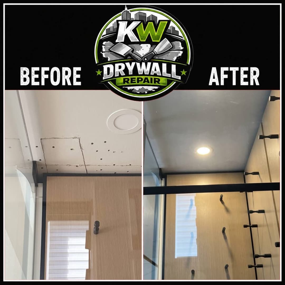 Kitchen Wine Cellar - Before and After